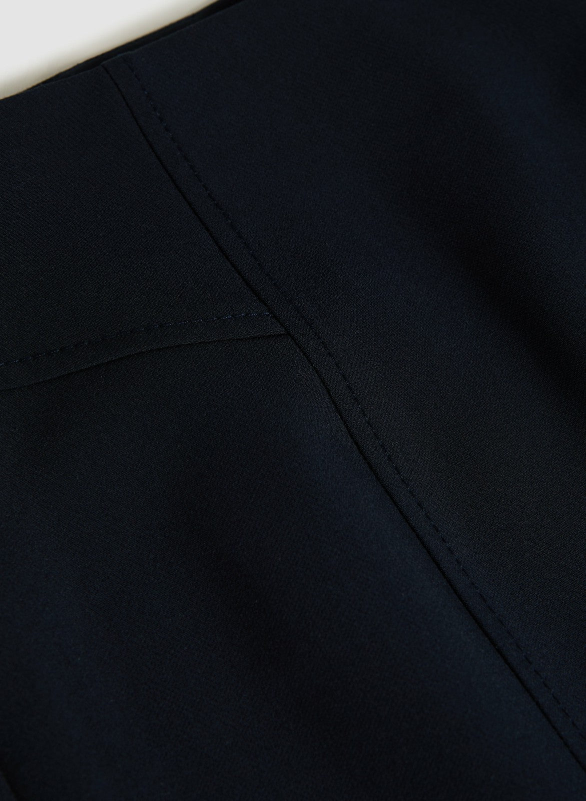 Women Bi-Stretch Pencil Skirt Dark Navy | Melanie Lyne