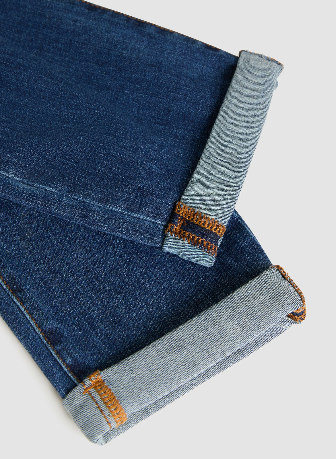 Women Rolled Cuff Jeans Medium Blue | Melanie Lyne