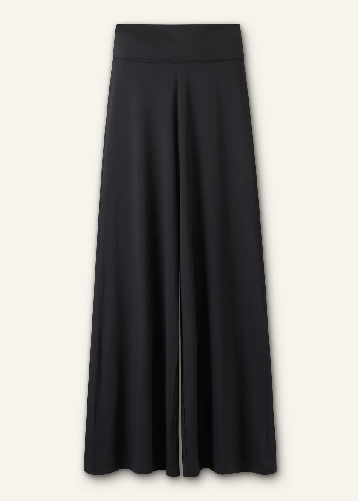 ME+EM Black Super Wide Palazzo Pant
