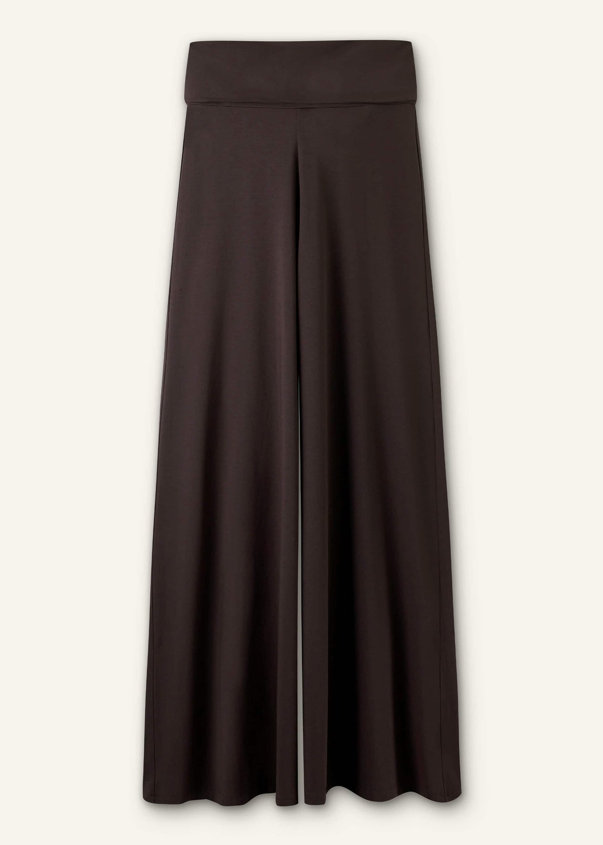 ME+EM Brown Super Wide Palazzo Pant