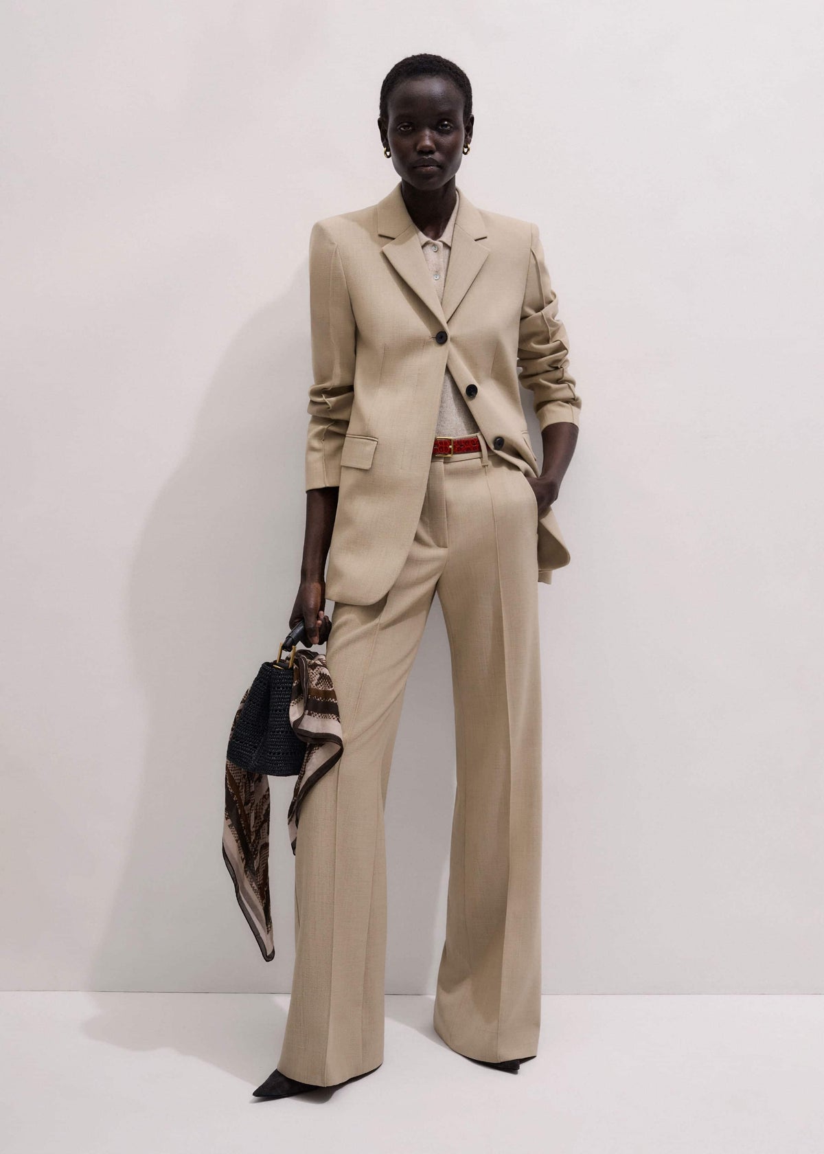 ME+EM Sand Tailored Leg Elongator Pant