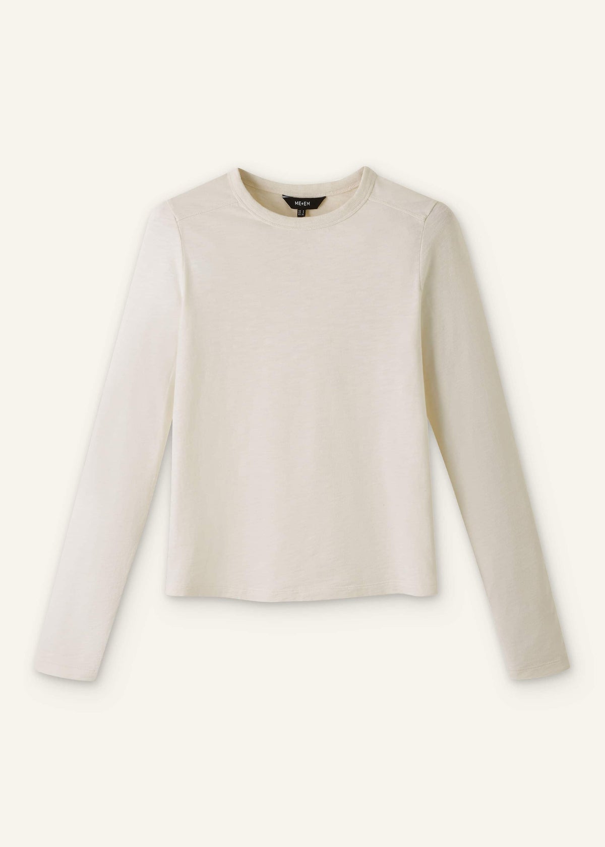 ME+EM Cream Warm Touch Top