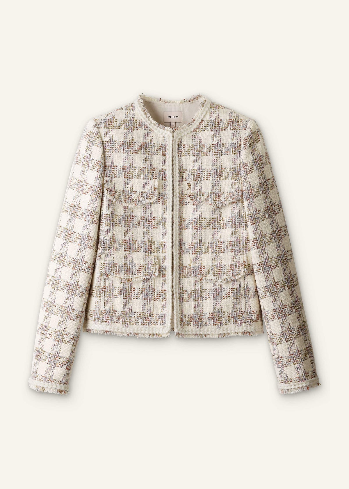 ME+EM Cream Heritage Jacket