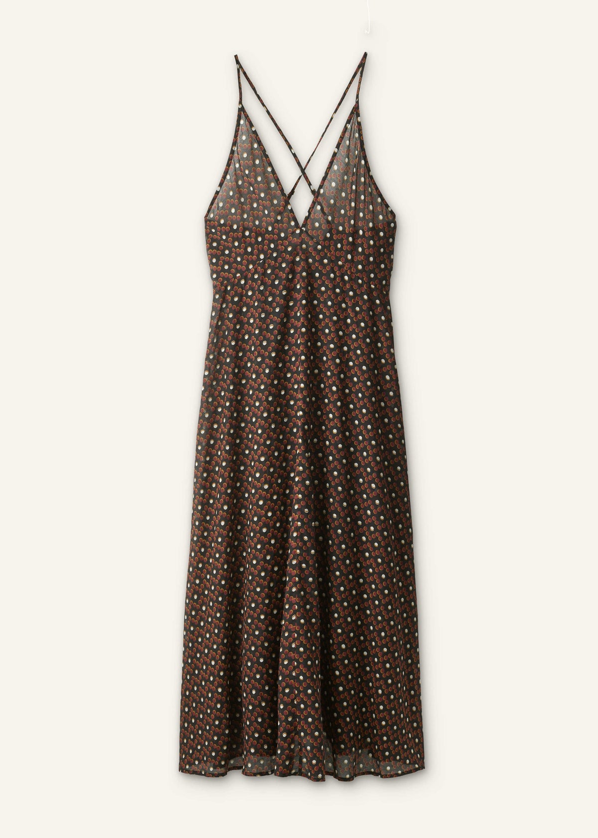 ME+EM Black Halter Maxi Beach Dress