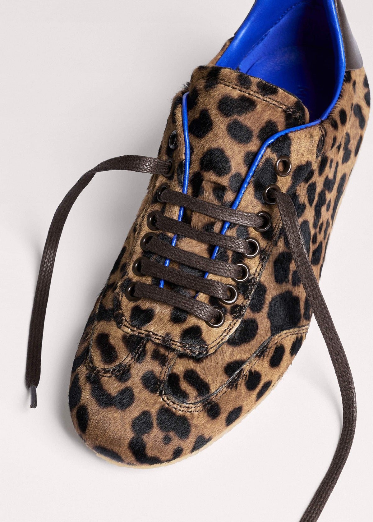 ME+EM Brown Leopard Print Retro Runner