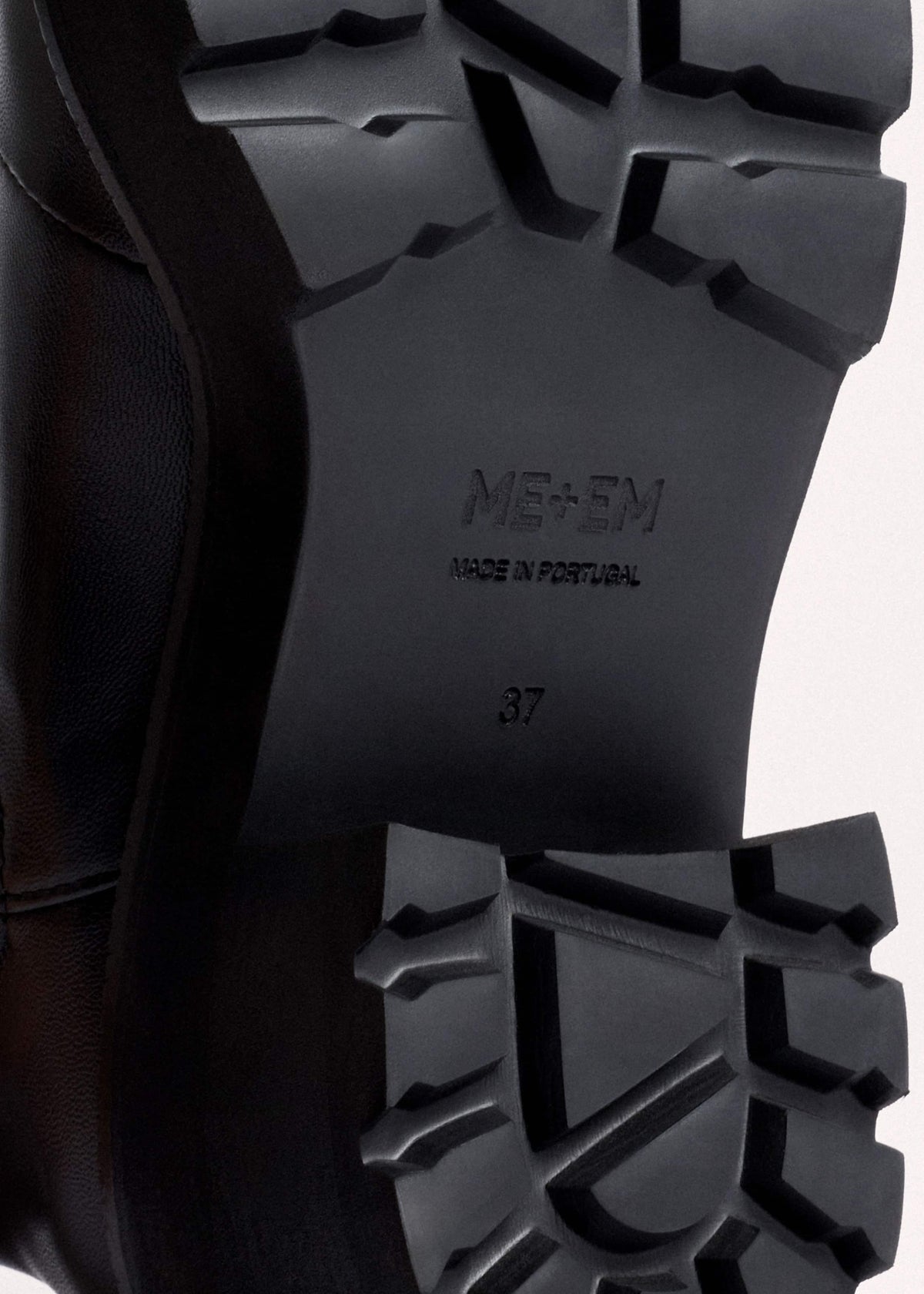 ME+EM Black Zip Front Boot