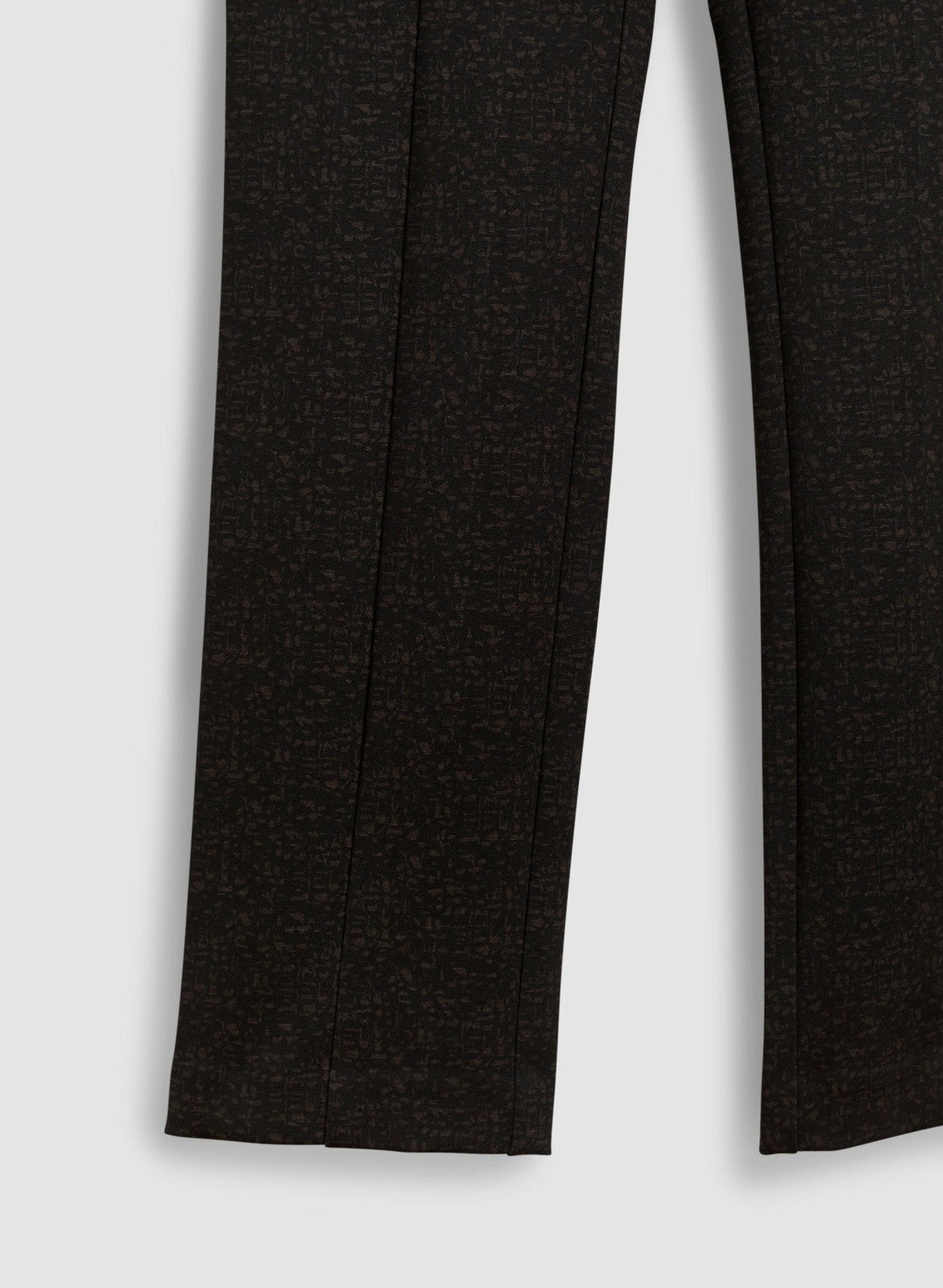 Women Madison Pull-On Abstract Print Pants Black Pattern | Melanie Lyne