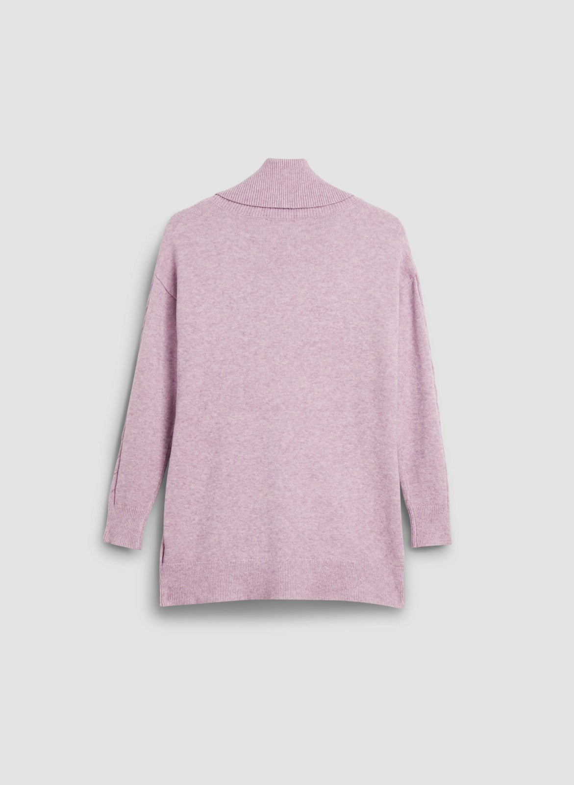 Women Cowl Neck Sweater Light Aubergine | Melanie Lyne