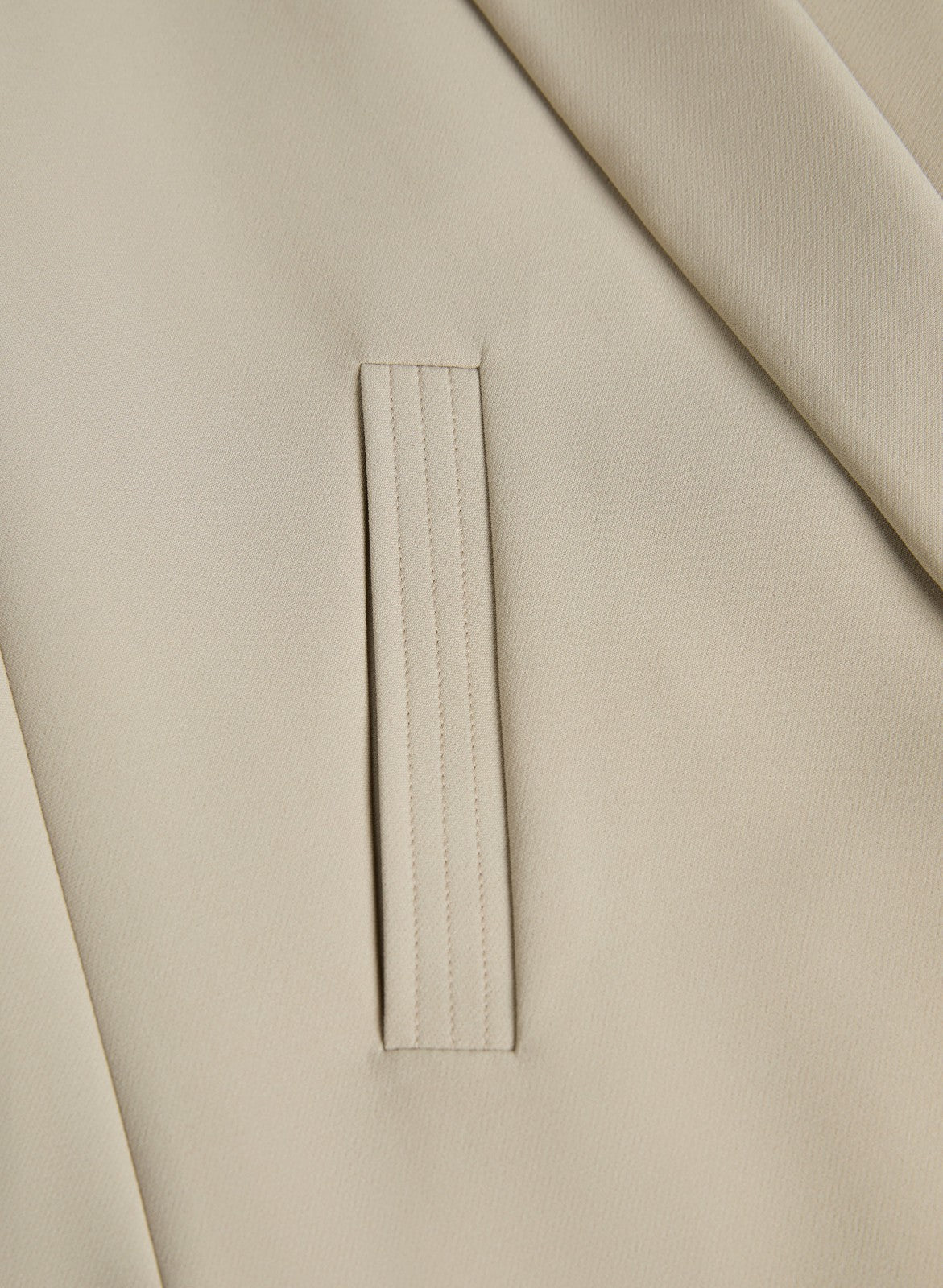 Women Ruched Sleeve Blazer Desert Sand | Melanie Lyne