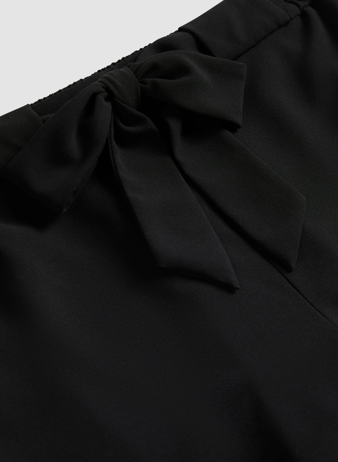 Women Belted Pull-On Pants Black | Melanie Lyne