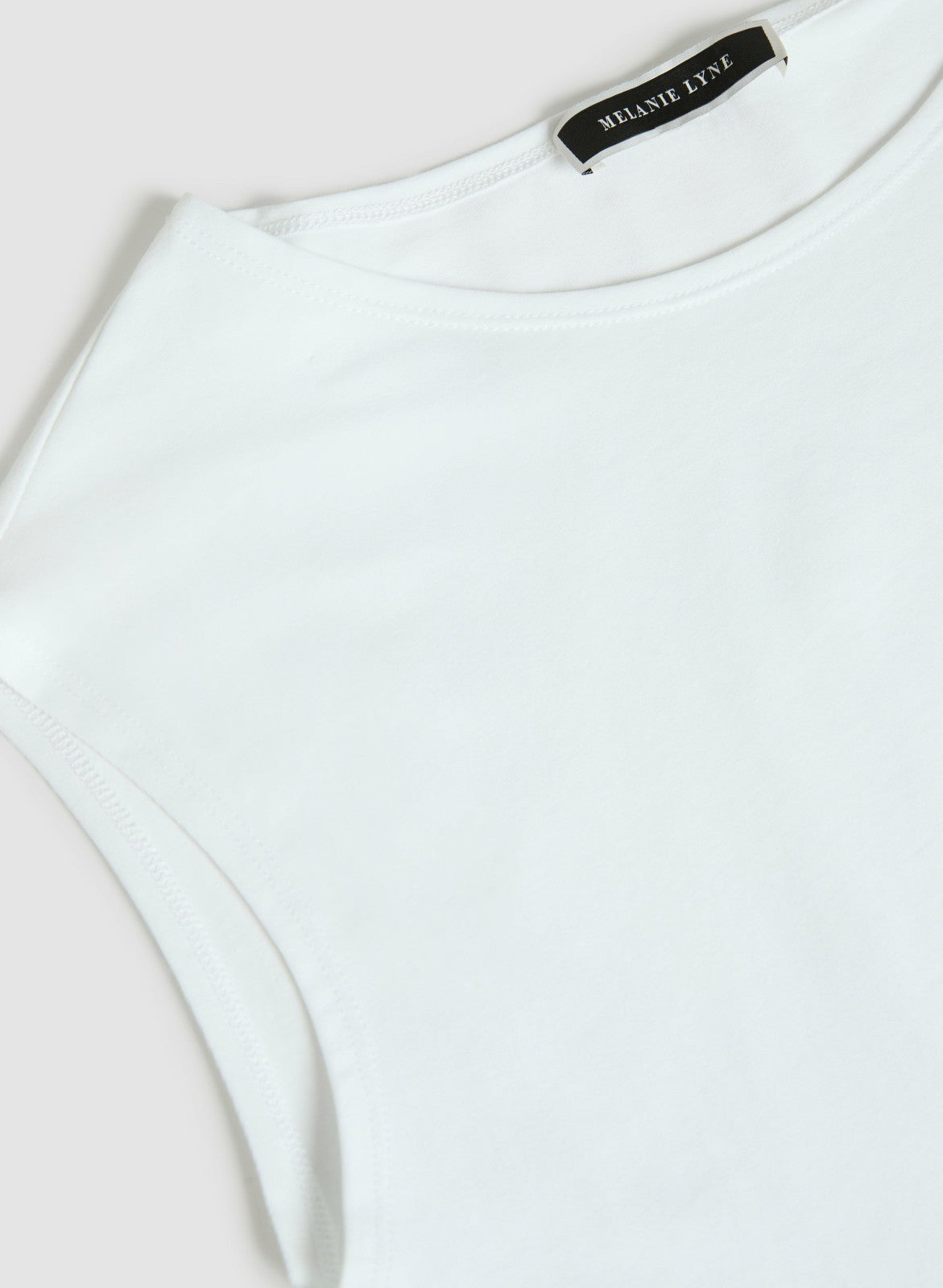 Women Essential Sleeveless Top White | Melanie Lyne