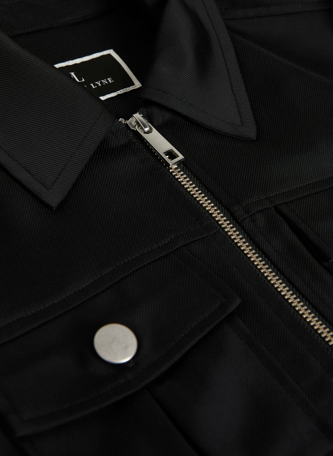 Women Ruffle Short Sleeve Jacket Black | Melanie Lyne