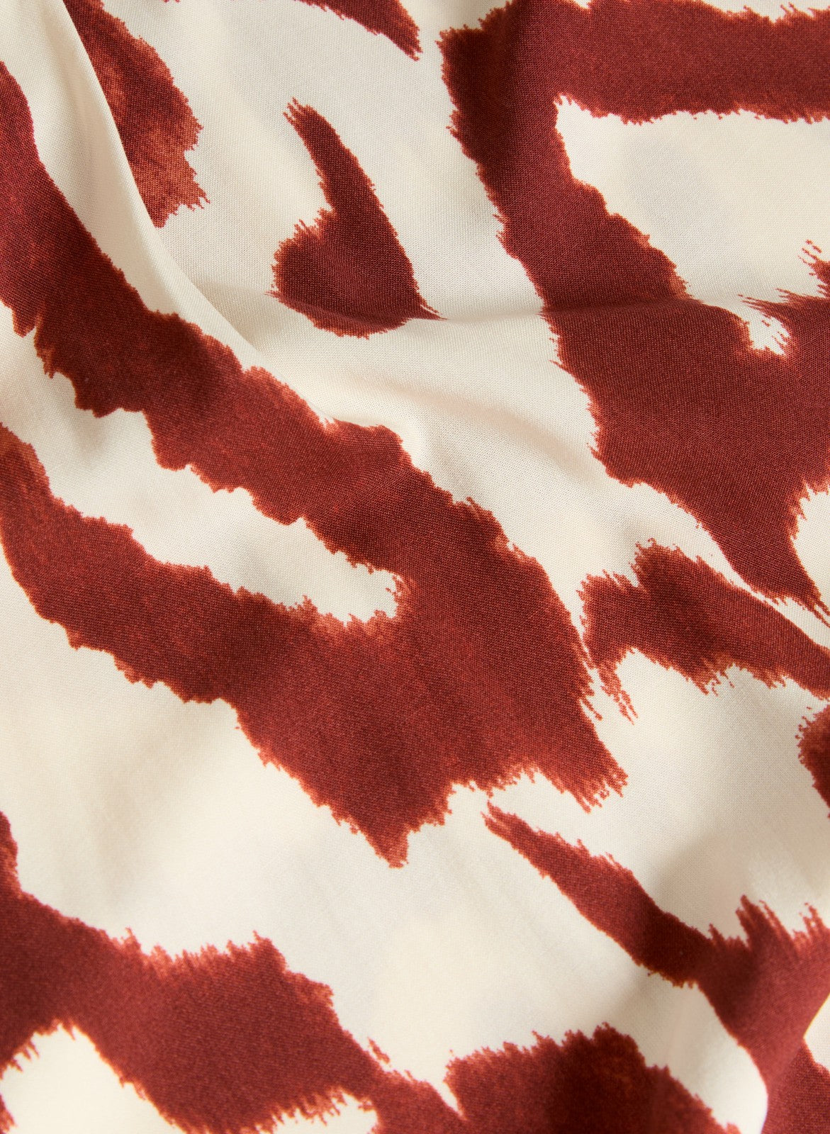 Women Abstract Print Short Dress Tawny | Melanie Lyne