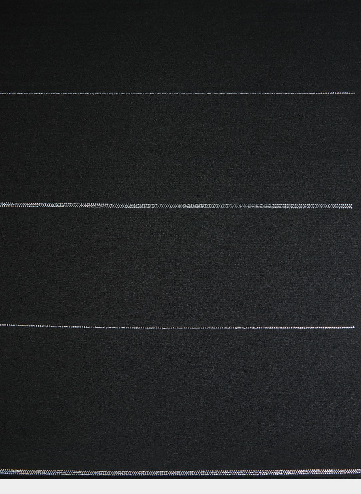 Women Striped Crystal Embellished Wrap Black | Melanie Lyne