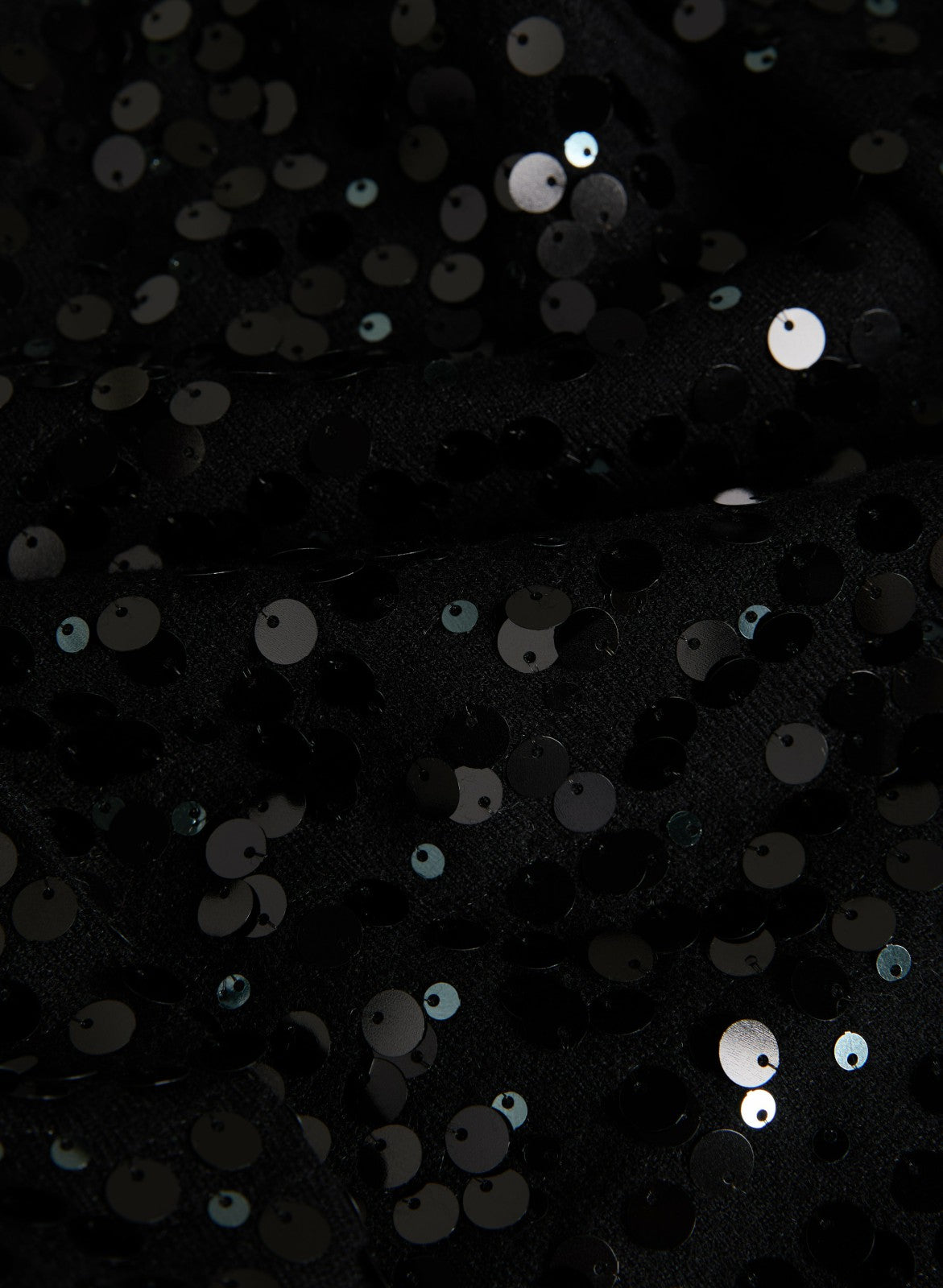 Women Long Sequin Cardigan Black | Melanie Lyne