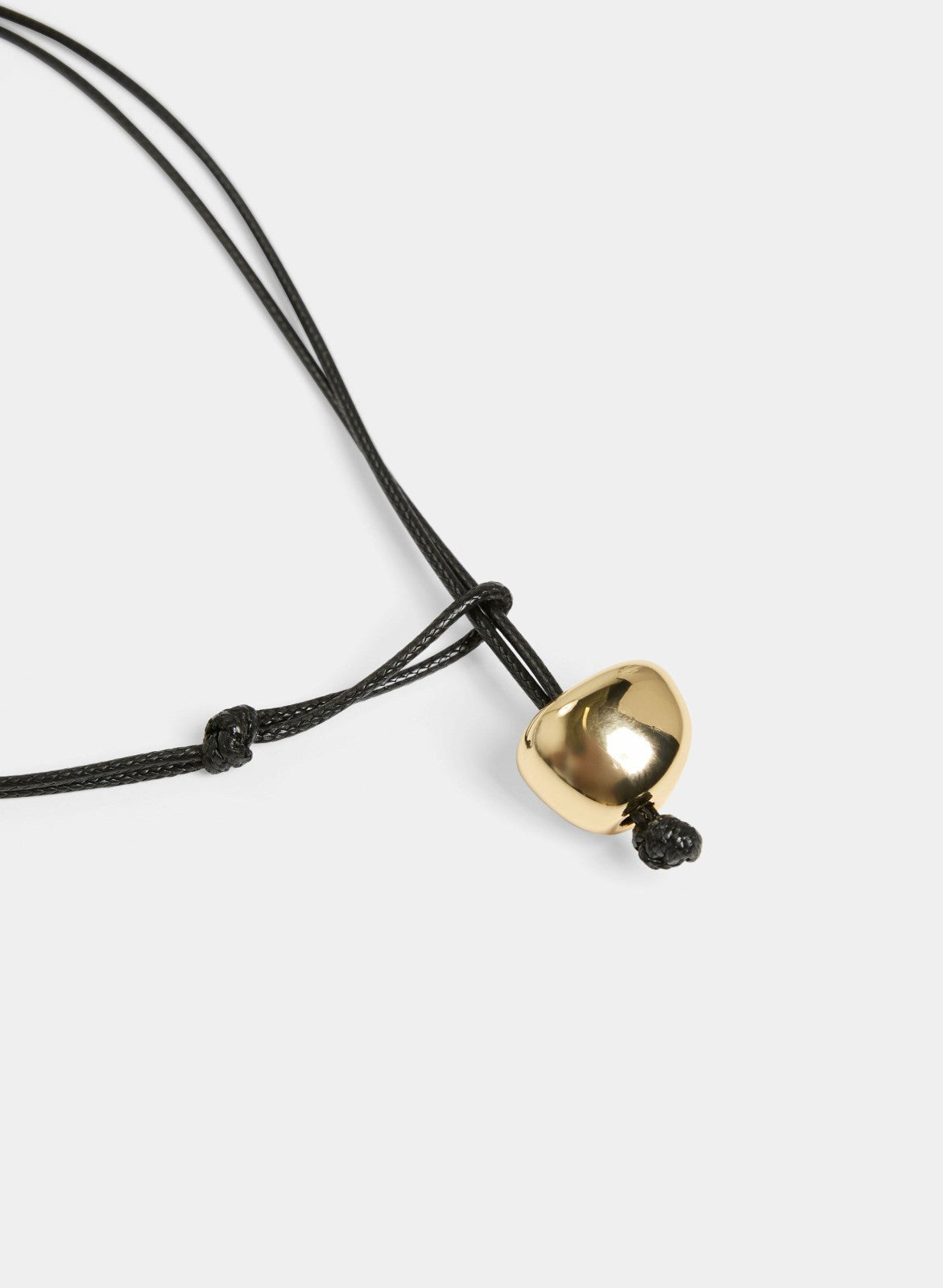 Women Pearl Pendant Necklace Black | Melanie Lyne