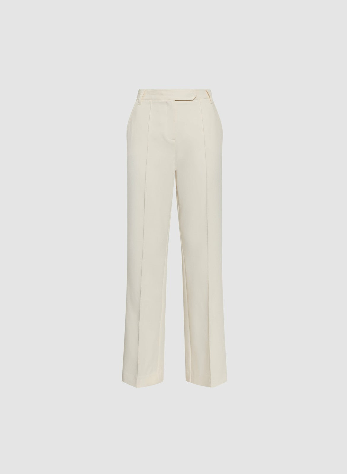 Women Wide-Leg Pintuck Pants Panna | Melanie Lyne