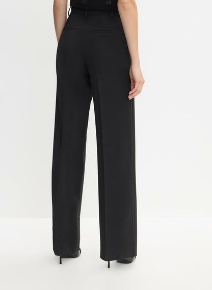 Women Soho Wide Leg Pants Black | Melanie Lyne