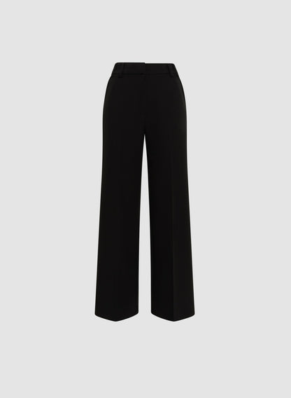 Women Soho Wide Leg Pants Black | Melanie Lyne