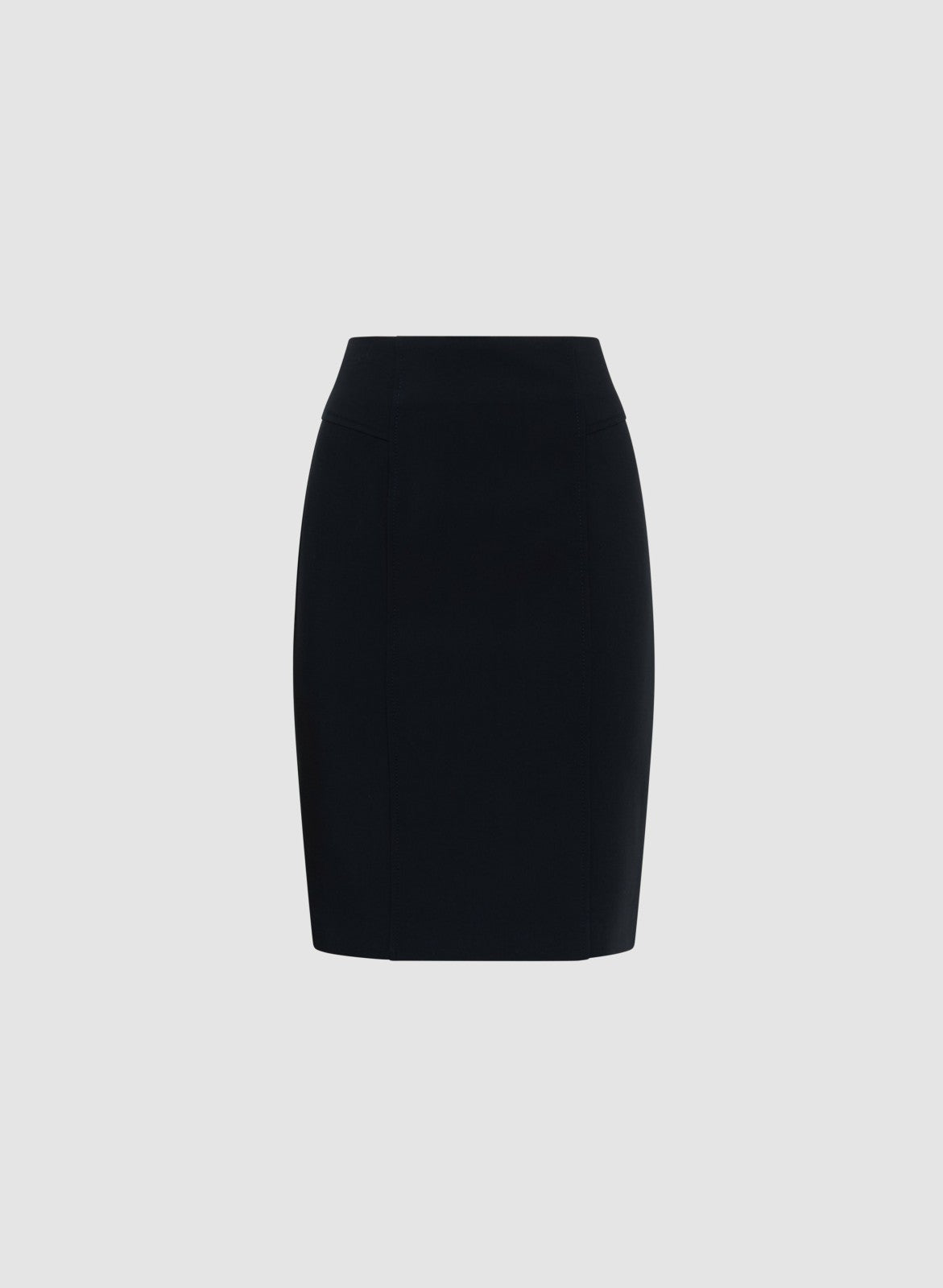 Women Bi-Stretch Pencil Skirt Dark Navy | Melanie Lyne