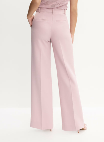 Women Soho Wide Leg Pants French Rose | Melanie Lyne