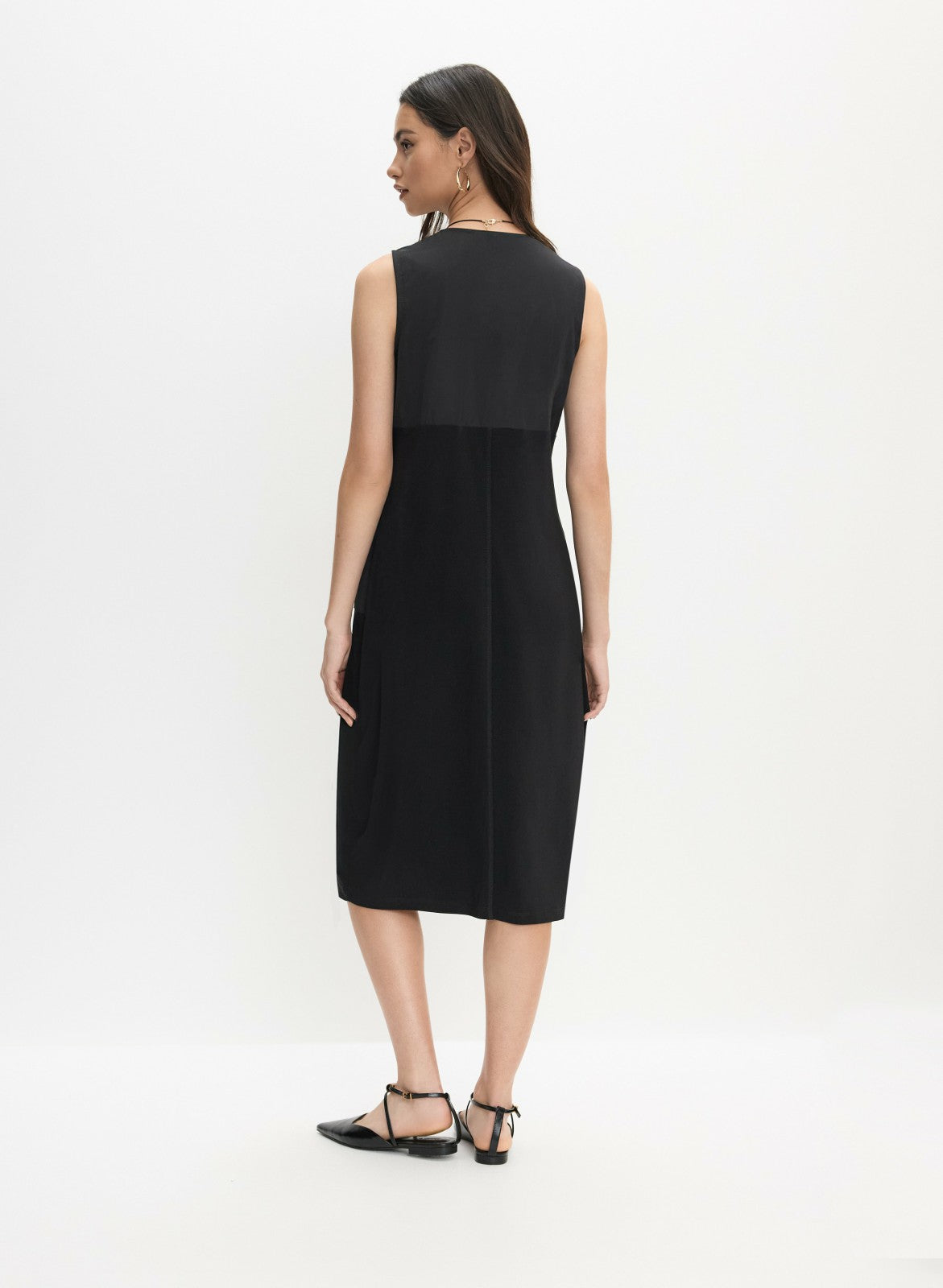 Women Joseph Ribkoff - Pocket Knit Dress Black | Melanie Lyne