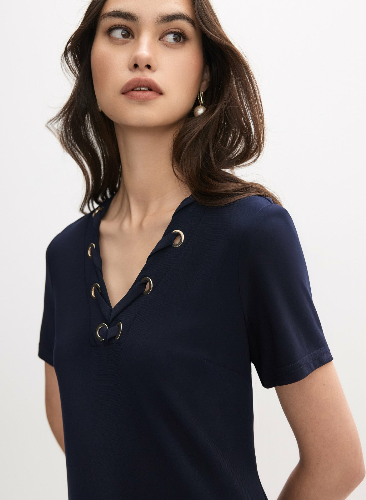 Women Joseph Ribkoff - Embellished Midi Dress Marine | Melanie Lyne