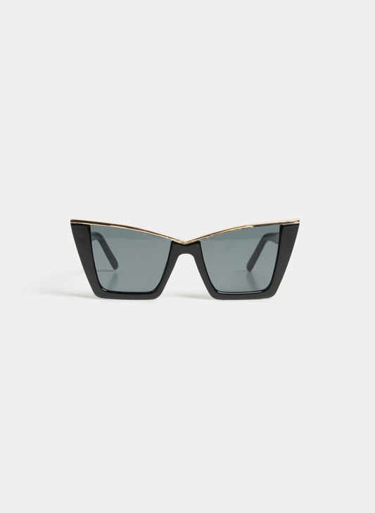 Women Cat-Eye Shape Sunglasses Black | Melanie Lyne