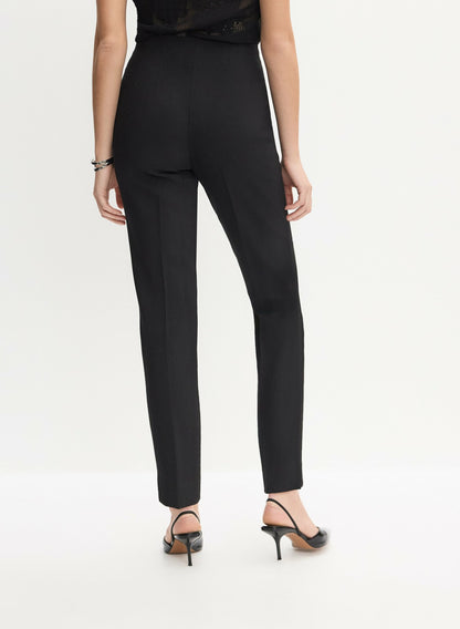 Women Juliette Slim-Leg Pants Black | Melanie Lyne