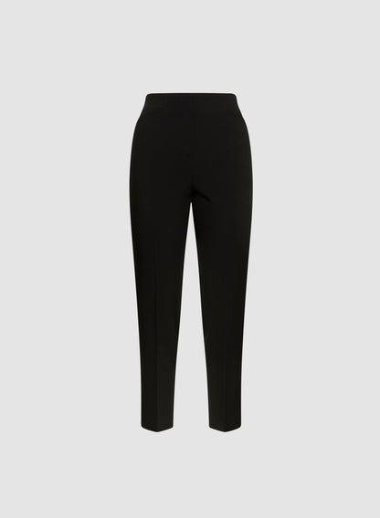 Women Juliette Slim-Leg Pants Black | Melanie Lyne