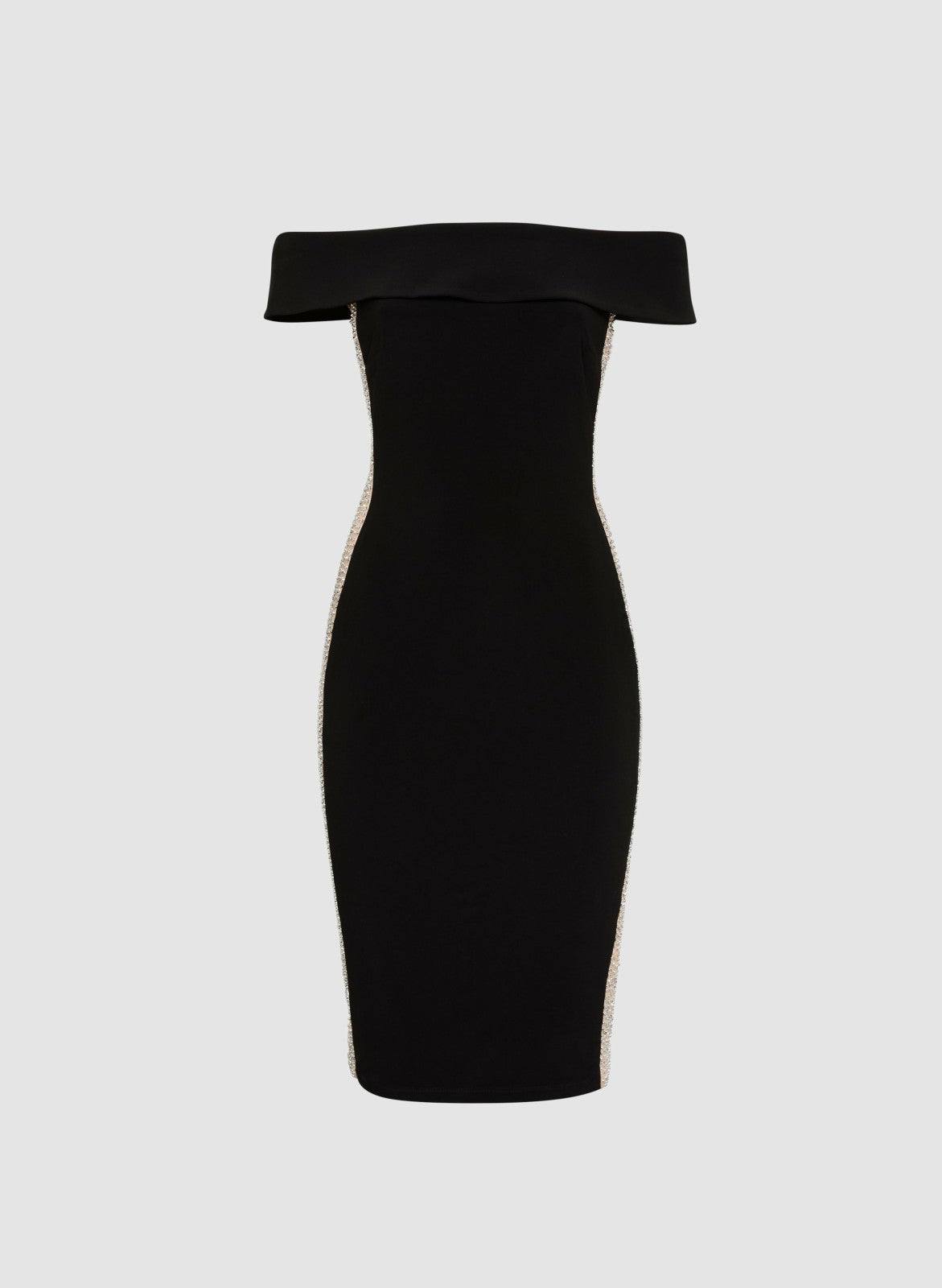 Women Beaded Mesh Panel Dress Multicolour | Melanie Lyne