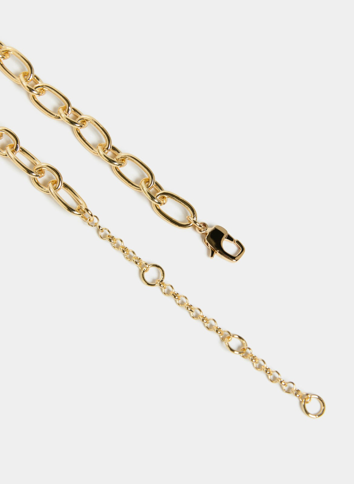 Women Irregular Cable Chain Necklace Gold | Melanie Lyne