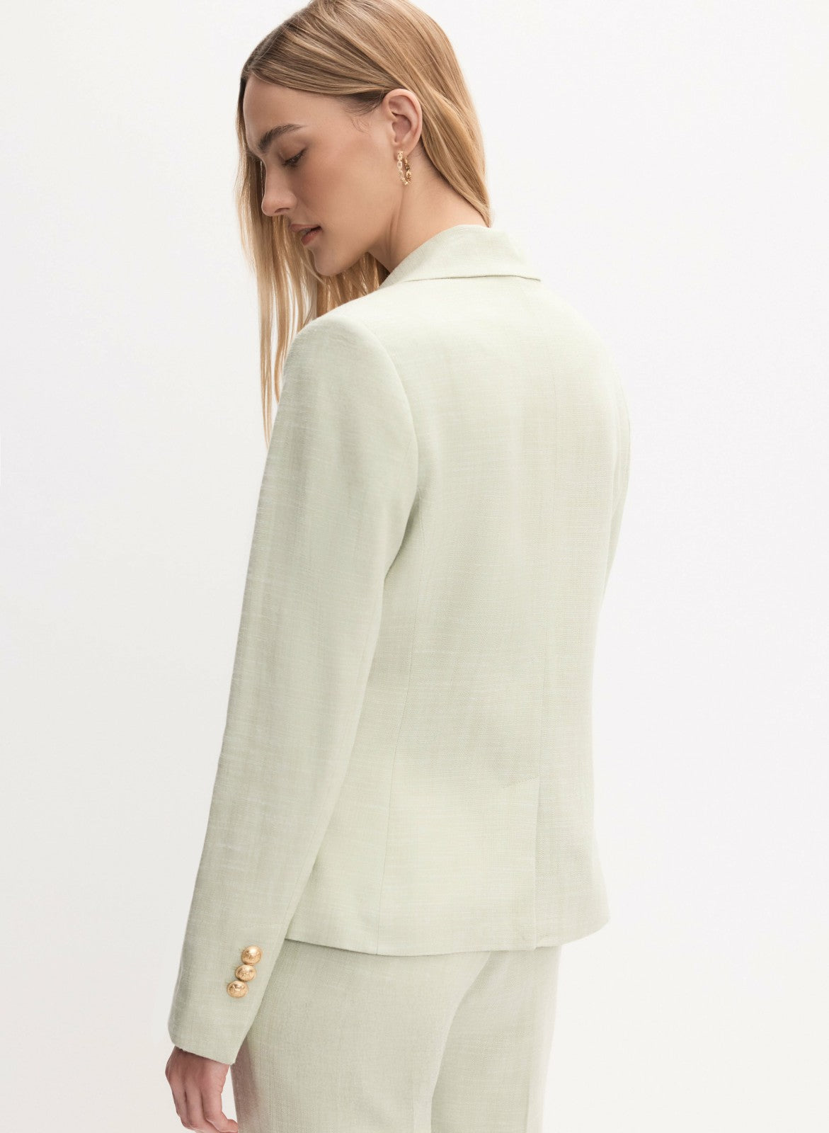 Women Double-Breasted Blazer Jelly Mint | Melanie Lyne