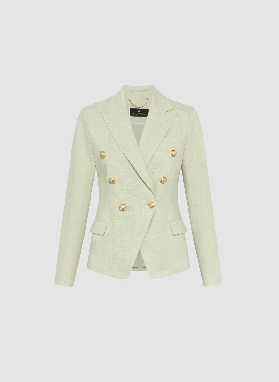 Women Double-Breasted Blazer Jelly Mint | Melanie Lyne