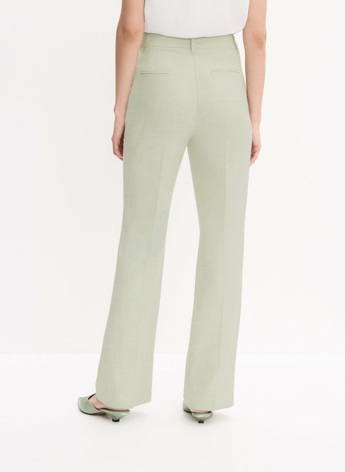 Women Soho Wide-Leg Pants Jelly Mint | Melanie Lyne