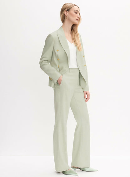 Women Soho Wide-Leg Pants Jelly Mint | Melanie Lyne