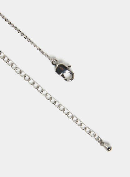 Women Floral Pendant Necklace Silver | Melanie Lyne