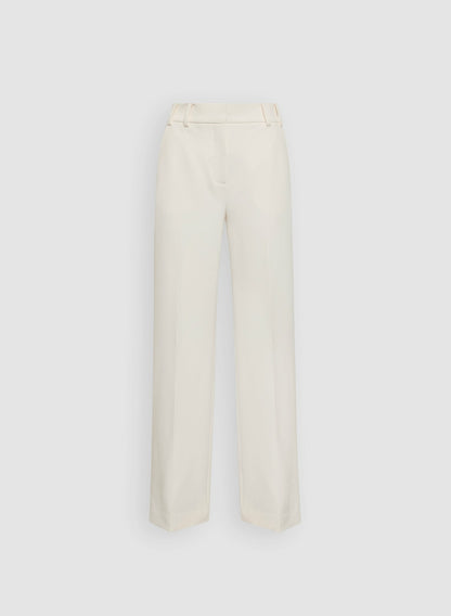 Women Soho Wide-Leg Pants Ivory | Melanie Lyne