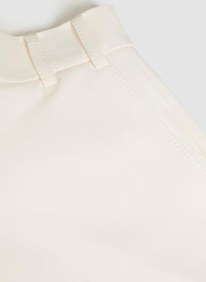 Women Soho Wide-Leg Pants Ivory | Melanie Lyne