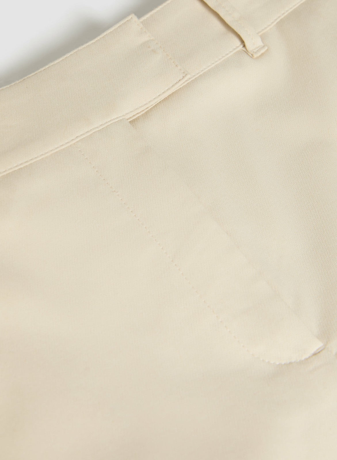 Women Long Cotton-Blend Shorts Panna | Melanie Lyne