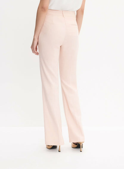Women Soho Wide-Leg Pants Pink Pearl | Melanie Lyne