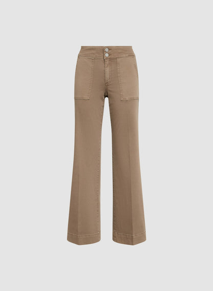 Women Wide-Leg Trouser Jeans French Canvas | Melanie Lyne