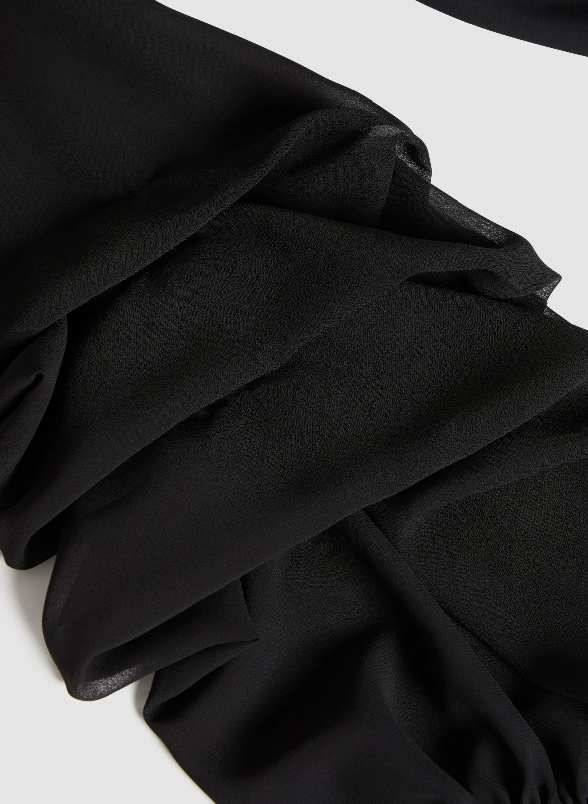Women Asymmetric Tunic Blouse Black | Melanie Lyne