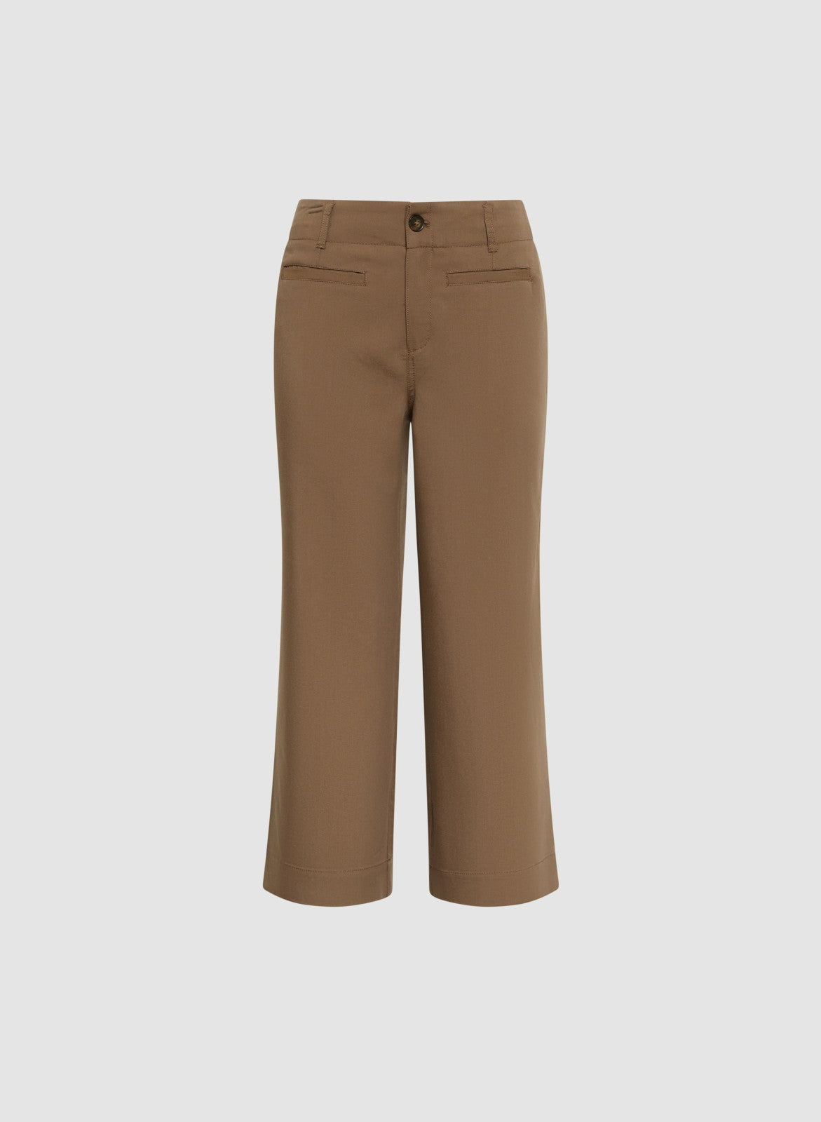 Women Cropped Wide Leg Pants French Canvas | Melanie Lyne