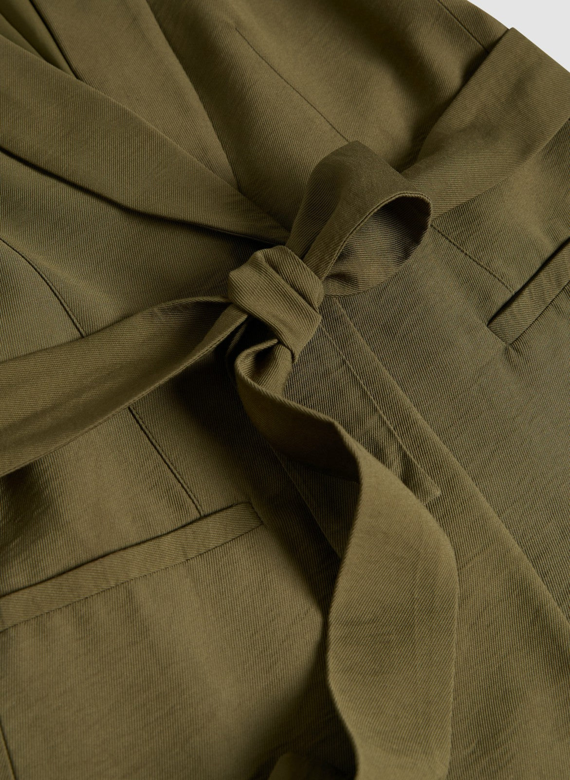 Women Long Belted Vest Olive Branch | Melanie Lyne