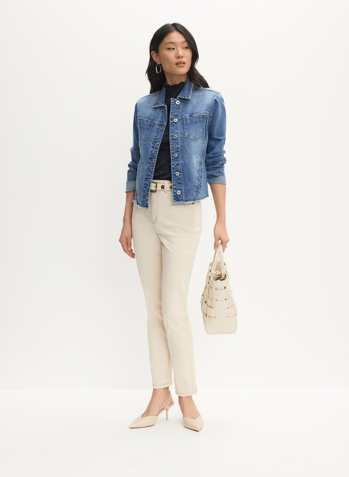 Women Straight-Leg Jeans Stone | Melanie Lyne