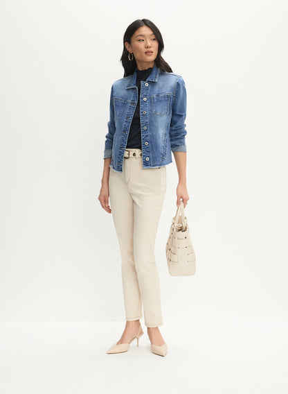 Women Straight-Leg Jeans Stone | Melanie Lyne