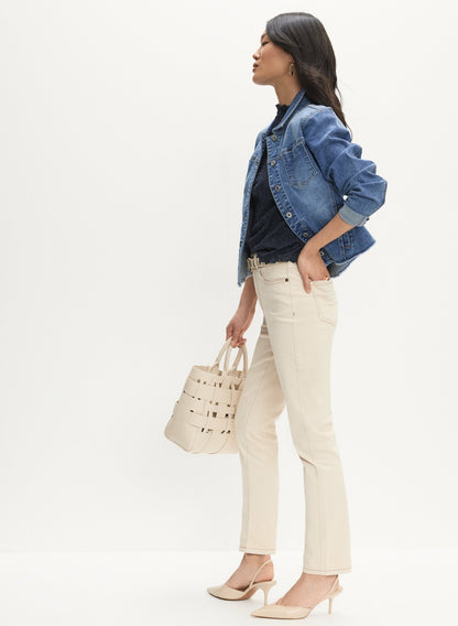 Women Straight-Leg Jeans Stone | Melanie Lyne