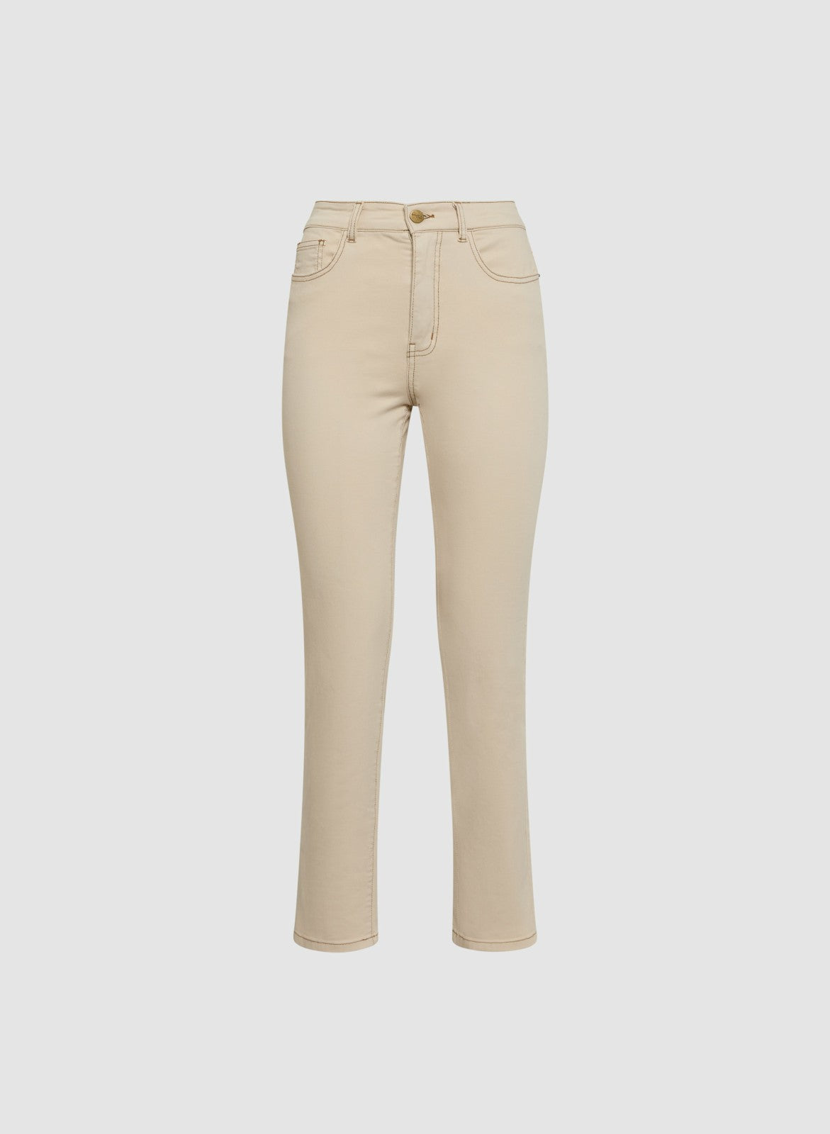 Women Straight-Leg Jeans Stone | Melanie Lyne