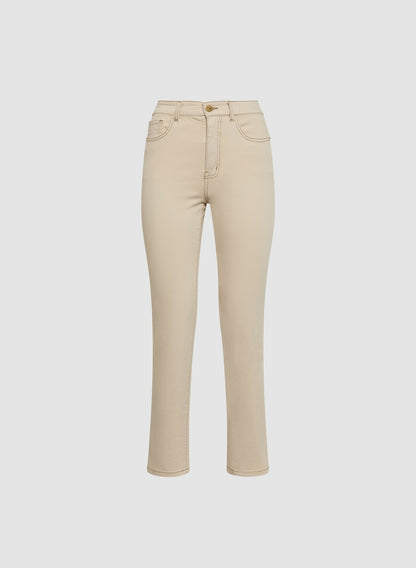 Women Straight-Leg Jeans Stone | Melanie Lyne